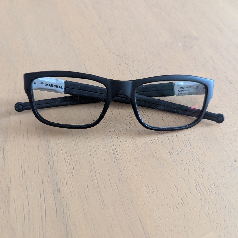 Oakley Marshal OX8034-0151 Eyeglasses 143 Satin Black Frames Only - Picture 2 of 6